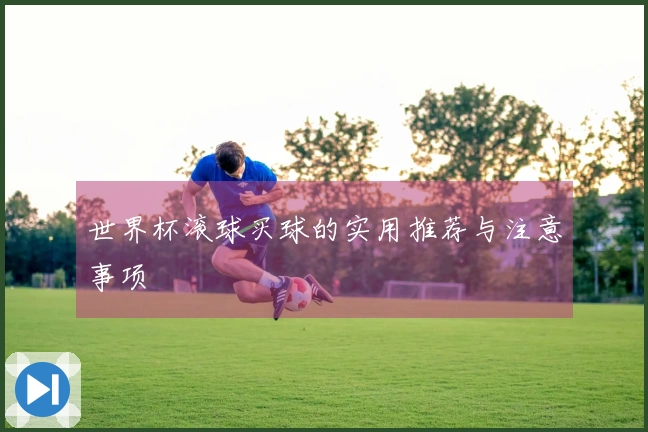 世界杯滚球买球的实用推荐与注意事项